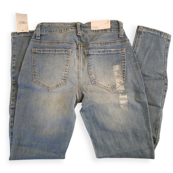 Rue 21 denim jeggings size 0 - Picture 2 of 3